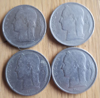 BELGIË / REGENTSCHAP : 4 X 5 FR 1948 FR+49VL+50 VL&FR: - 5 Franc