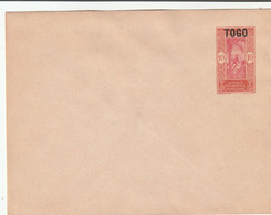TOGO - Entier Postal 10 C -  Neuf  - Enveloppe Format 14,5 X 11, 5 Cm Rabat Collé - Briefe U. Dokumente