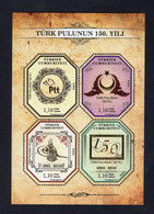Turkey/Turquie 2013 - Anniversary Of Turkish Stamps - Minisheet - MNH*** - Superb*** - Lettres & Documents