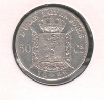 LEOPOLD II * 50 Cent 1886 Frans * Z.Fraai / Prachtig * Nr 11141 - 50 Centimes