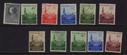 Pays-Bas (1951-58)  - Timbres De Service  Oblit - Servicios