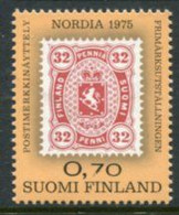 FINLAND 1975 NORDIA '75 Philatelic Exhibition MNH  / **.  Michel 763 - Unused Stamps