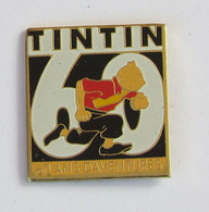 1 Pin's BD TINTIN 60 ANS D'AVENTURES - Comics
