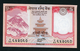 NEPAL : 5 RUPEE  NEUF - Népal