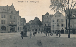 MÜNSTER ::  RATHAUSPLATZ        2 SCANS - Munster