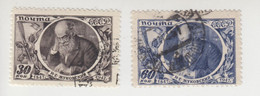 Sowjet-Unie Jaar 1947 Michel-cat. 1083/1084 Gestempeld - Sonstige & Ohne Zuordnung