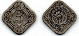 Pays Bas - Netherlands 5 Cents 1936 TB - 5 Centavos