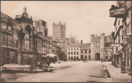 Market Place, Wells, Somerset, C.1920 - Frith's Postcard - Wells