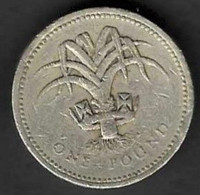 Regno Unito - Moneta Circolata Da 1 Pound "Leek Of Wales" Km941 - 1985 - 1 Pound