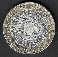 Regno Unito - Moneta Circolata Da 2 Pounds "History Of Technological Achievement" Km994 - 2000 - 2 Pond