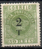 INDE PORT. 1881 SANS GOMME - Portugiesisch-Indien