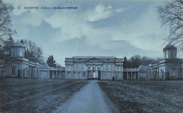 SENEFFE - Château Du Baron Goffinet - Carte Bleutée Et Circulé En 1909 - Seneffe