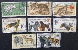 Selection Of Used/Cancelled Stamps From Czechoslovakia Wild & Domestic Animals. No DC-352 - Oblitérés