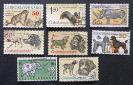 Selection Of Used/Cancelled Stamps From Czechoslovakia Wild & Domestic Animals. No DC-356 - Usati