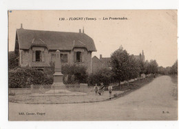 FLOGNY * YONNE * LES PROMENADES * Carte N° 130 * édit. Cussac *STELE - Flogny La Chapelle