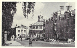 OXFORD - Broad Street - Old Cars - 1956 - Oxford