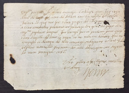 HENRI IV Roi De France - Lettre Autographe Signée – Guerre De Religion & Gouverneur De Guyenne - Personaggi Storici