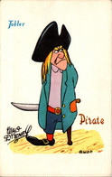 Walt Disney Délicieux Chocolats Tobler Texte En Rouge Au Dos Pirate Pirata Freebooter En B.Etat - Sonstige & Ohne Zuordnung