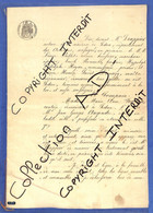 Acte Notarial Testament Par Notaire Drappier à Sedan 26 Octobre 1861 - Cachet à Sec Timbre Impérial 1Écu25c- COL-AD100 - Manuscripts