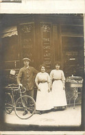 Thèmes Div.-ref-LL50-commerce -carte Photo -paris -devanture Magasin Boulangerie Patisserie -thé Café Au Lait -chocolat - Magasins