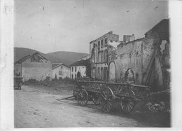 SAALES BAS RHIN RUINES DE MAISONS  WW1  PHOTO ORIGINALE 18 X 13 CM - Krieg, Militär