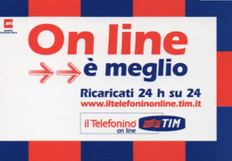Recharge GSM - Italie - TIM - On Line è Meglio - Cartes GSM Prépayées & Recharges