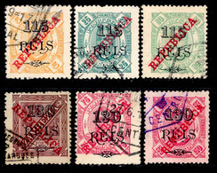 ! ! Zambezia - 1915 King Carlos (Complete Set) - Af. 82 To 87 - Used - Zambèze