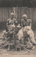 CPA DAHOMEY Vieux Chefs Dahoméens Type - Dahomey