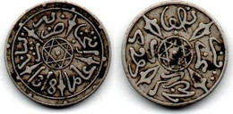 Maroc - Morocco  1/2 Dirham 1318 Adb Al Aziz TTB - Marokko