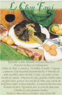 RECETTES DE CUISINE.." LE CHOU FARCI  ". SERIE RECETTES DE NOS REGIONS - Recettes (cuisine)