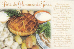 RECETTES DE CUISINE.." PATE DE POMMES DE TERRE ". SERIE RECETTES DE NOS REGIONS - Recettes (cuisine)