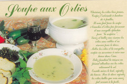 RECETTES DE CUISINE.." SOUPE AUX ORTIES ". SERIE RECETTES DE NOS REGIONS - Recettes (cuisine)