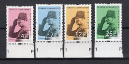 Turkey/Turquie 2021 - Definitive Postage Stamps Themed Ataturk - Stamps 4v - Complete Set - MNH*** - Superb*** - Cartas & Documentos