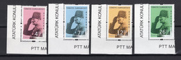 Turkey/Turquie 2021 - Definitive Postage Stamps Themed Ataturk - Stamps 4v - MNH*** - Superb*** - Briefe U. Dokumente