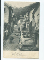 Devon  Postcard Rp Clovelly Posted 1903 Nice Old Card Frith's - Clovelly