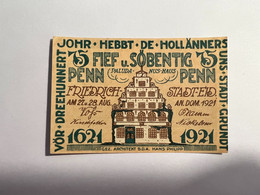 Allemagne Notgeld Friedrich Stadt 50 Pfennig - Collections