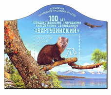 Russia 2016 Barguzin Range Barguzinsky Biosphere Reserve - Bargusin-Zobel (Martes Zibellina) Mountains MNH ** - Nuevos