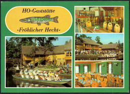 F8047 - TOP Lübbenau OT Lehde HO Gaststätte Fröhlicher Hecht - Bild Und Heimat Reichenbach - Luebbenau