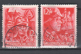 Deutsches Reich - Drittes Reich , Nr 909-10 , Sicherlich Falsch Gestempelt - Covers & Documents