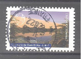 France Autoadhésif Oblitéré N°2096,(Notre Planète Bleue - Lac Oasis De Oum El Ma - Libye) (cachet Rond) - Used Stamps