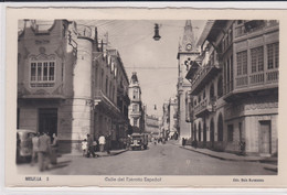 Melilla. Calle Del Ejercito Español, Voiture, Animation - Melilla