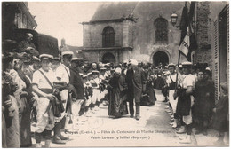 CPA DE CLOYES-SUR-LE-LOIR  (EURE & LOIR)  FÊTES DU CENTENAIRE DE MARTHE LUXEREAU VEUVE LEVEAU (9 JUILLET 1809-1909) - Cloyes-sur-le-Loir
