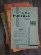 La Revue Postale Magazine Philatélique - Lot De 22 Magazines Entre N°20 Et 85 (1957/73) - Other & Unclassified