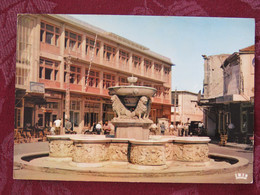 Greece 1968 Postcard "Iraklion - Morosini Fountain - Lions" To England - Ship - Greece