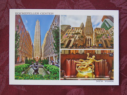 USA Unused Postcard "Rockefeller Center New York Prometheus Statue" - Unclassified