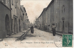 CPA13- MARIGNANE- Entrée Du Village (Route D'Aix) - Marignane