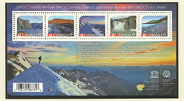 2014-  UNESCO World Heritage Sites In Canada - Souvenir Sheet  Sc 2718  MNH - Neufs