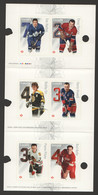 2014-  Hockey 6 Canadian Defencemen - Booklet Sc 2787  MNH - Neufs