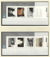 2016 -History Of Photography - 2 Souvenir Sheets + Singles From Booklets  Sc 2902-10  MNH - Neufs