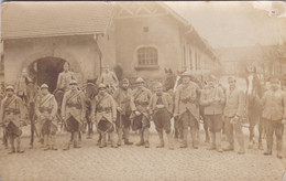 Groupe De Soldats Du 148ème Régiment D'Infanterie - Basé à Givet (08) - Carte Photo - Reggimenti